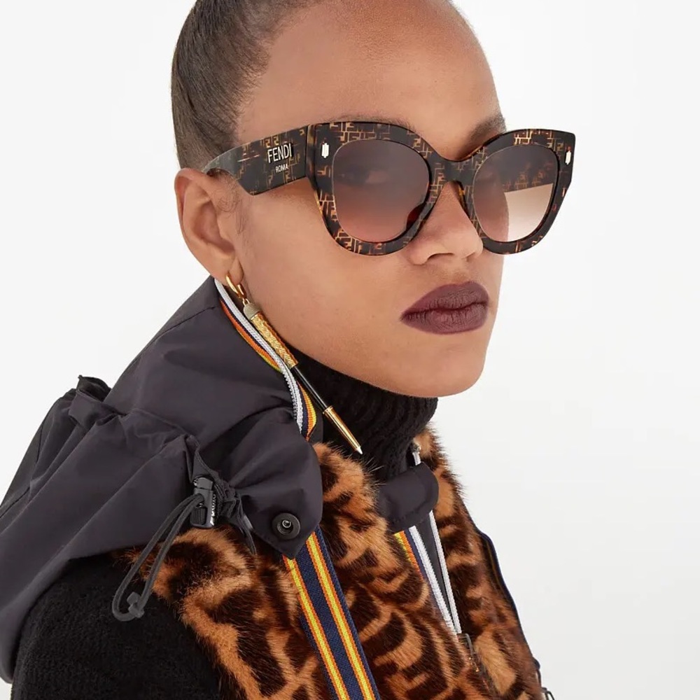NEW FENDI FF0435/S H7P BROWN SUNGLASSES FF 0435/S